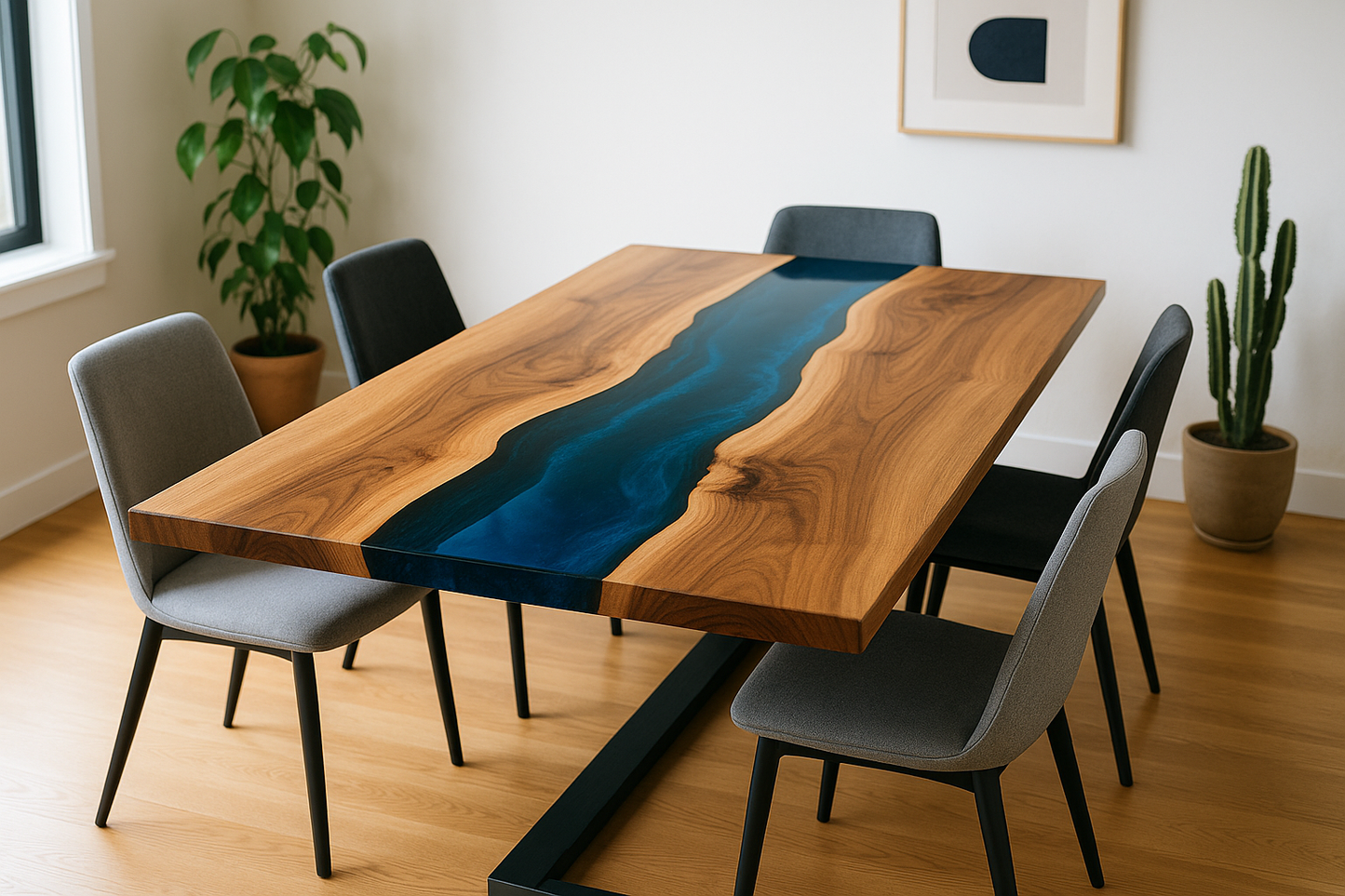 レジンダイニングテーブル