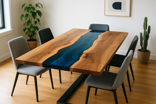 レジンダイニングテーブル