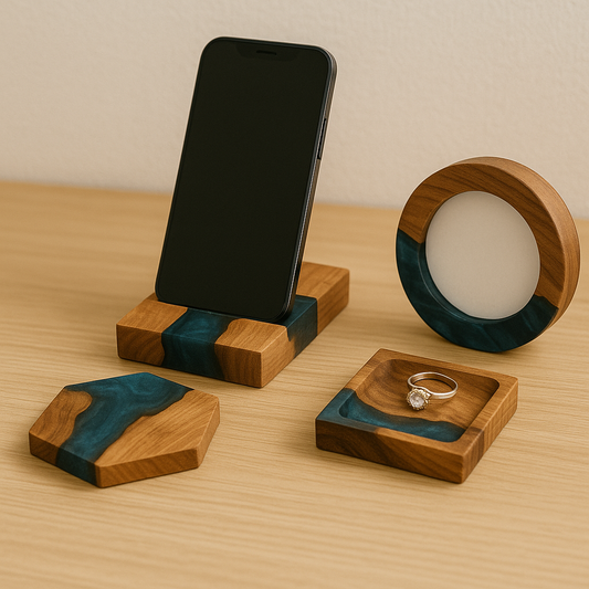樹映レジンスマホスタンド