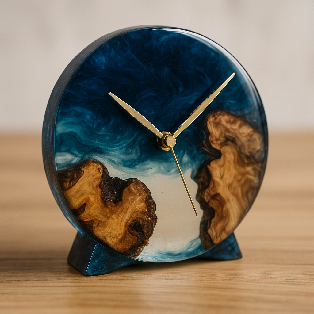 レジン置き時計（アナログ）